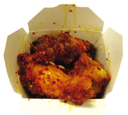 Appetizers:Fried Chicken Wing Spicy