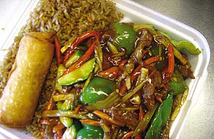 Beef:Szechuan Beef Combo